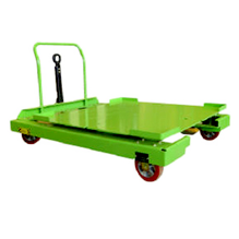Rolling lift table